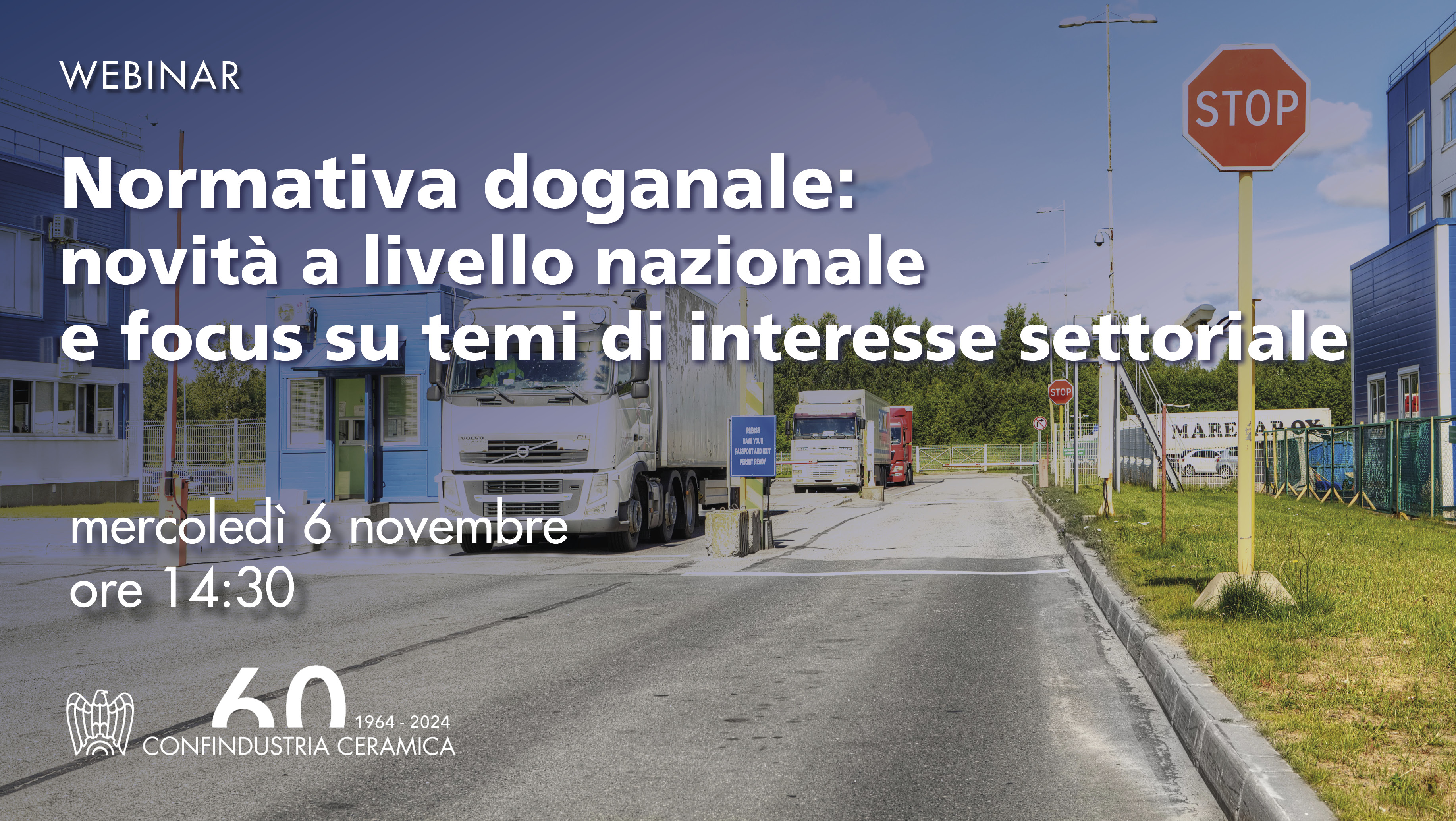 Webinar Normativa doganale