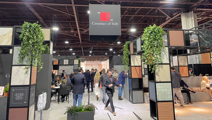 Stand Ceramics of Italy a Coverings 2024