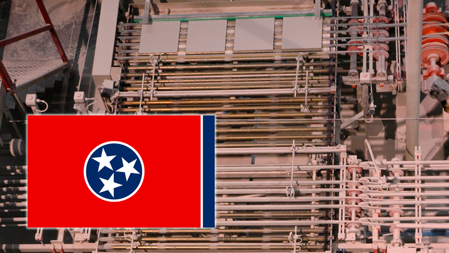 produzione ceramica in Tennessee USA